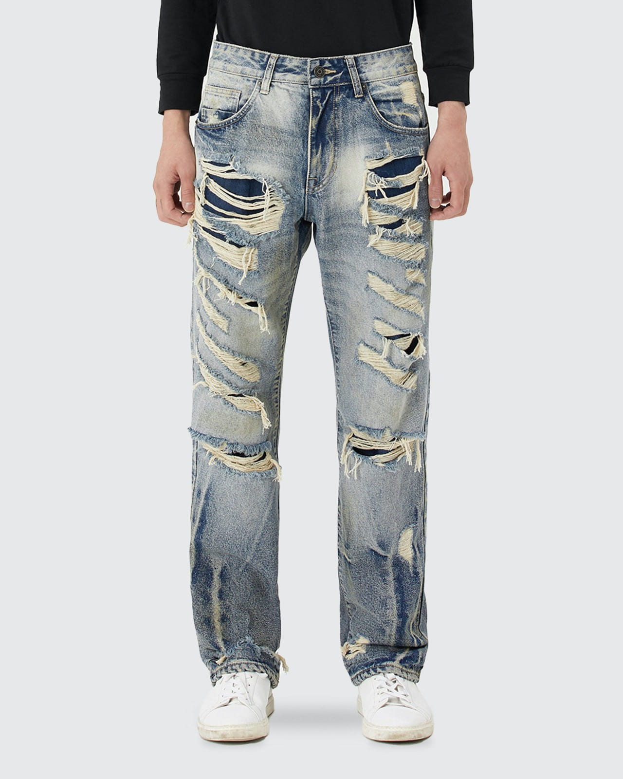 HT DOUBLE LAYERED JEANS